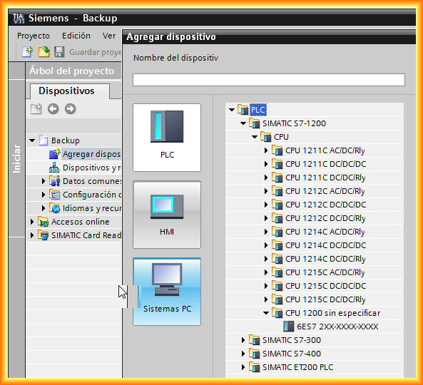 configurar hmi esa con step 7 siemens